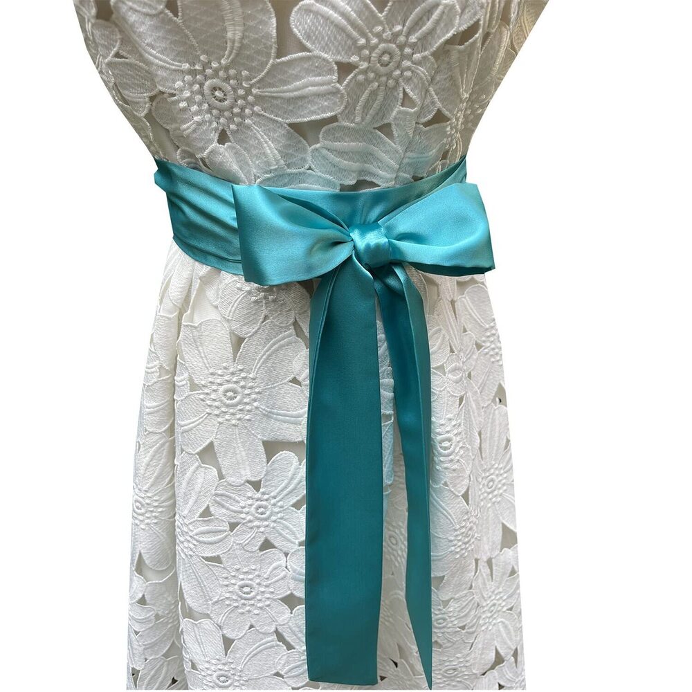 7918 Wedding Satin Sash Bridal Belts For Special Occasion Dresses